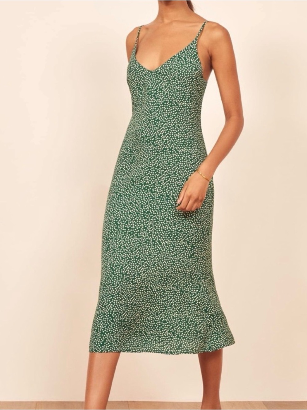 Reformation Alexandra midi dress women's 0 - Picture 1 of 6